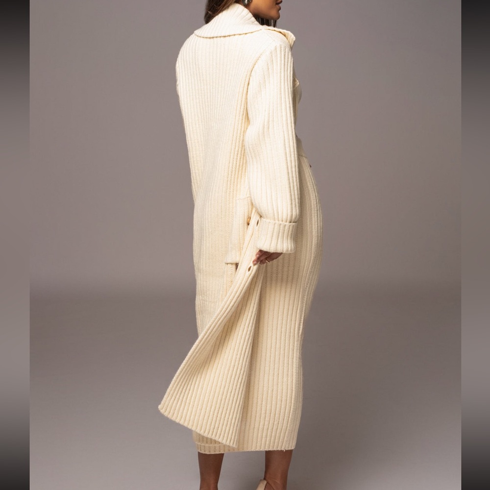 JLUXLABEL Knit Coat - Picture 4 of 5